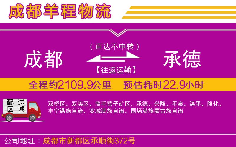 成都到承德專線 成都到承德專線