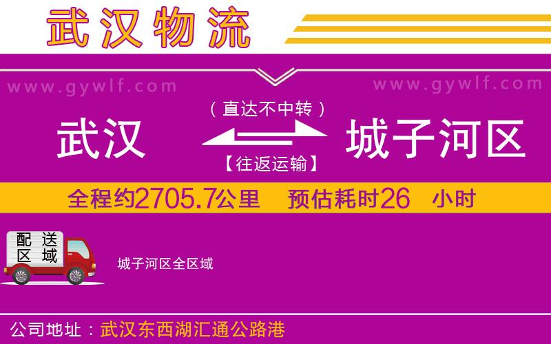 武漢到城子河區(qū)貨運公司 武漢到城子河區(qū)貨運公司
