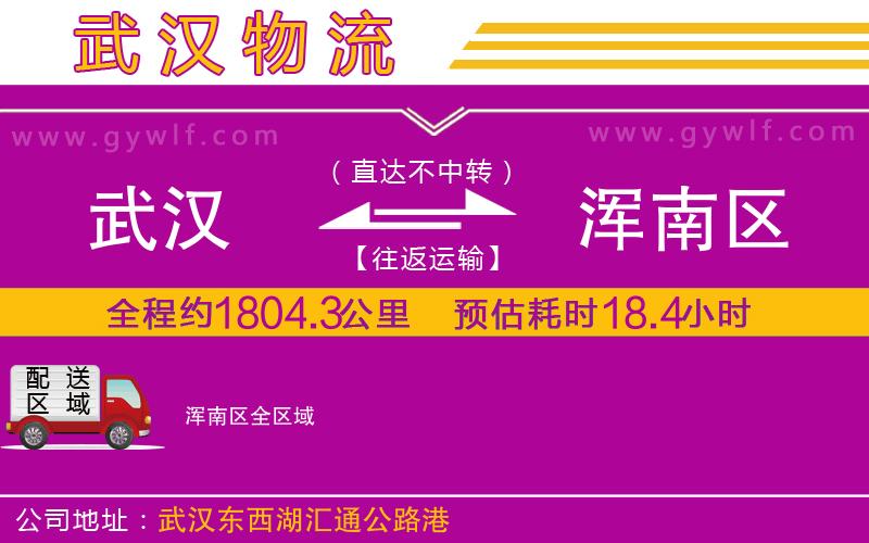武漢到渾南區(qū)物流專線 武漢到渾南區(qū)物流專線