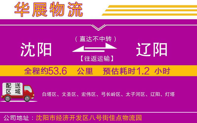 沈陽(yáng)到遼陽(yáng)貨運(yùn)公司 沈陽(yáng)到遼陽(yáng)貨運(yùn)公司