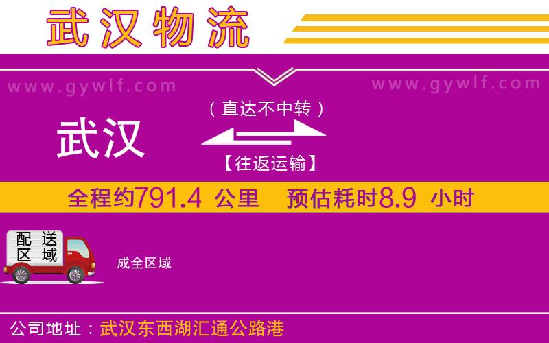 武漢到成貨運(yùn)公司 武漢到成貨運(yùn)公司