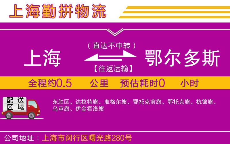上海到鄂爾多斯物流專線 上海到鄂爾多斯物流專線