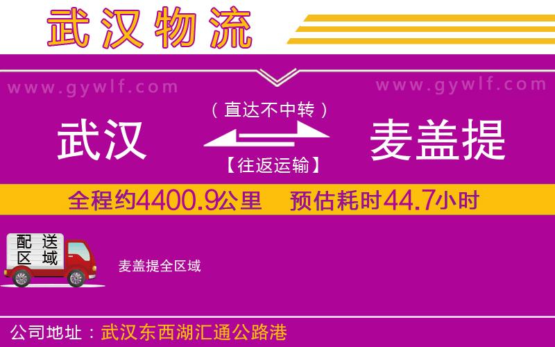 武漢到麥蓋提貨運(yùn)公司 武漢到麥蓋提貨運(yùn)公司