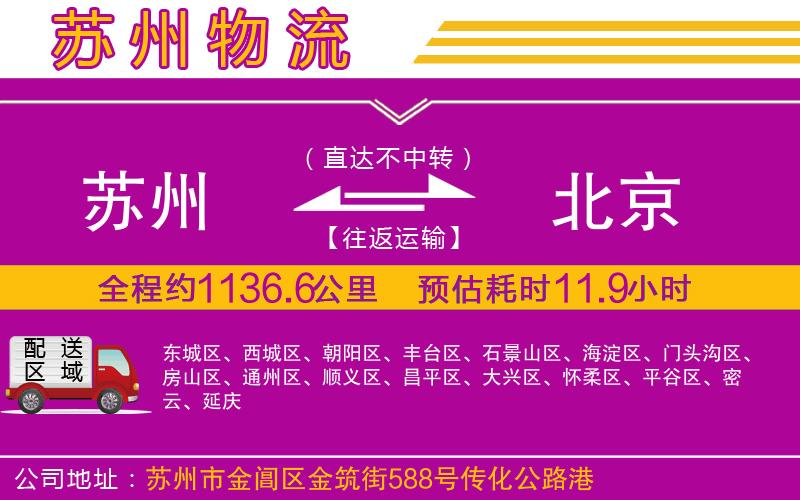 蘇州到北京貨運(yùn)公司 蘇州到北京貨運(yùn)公司
