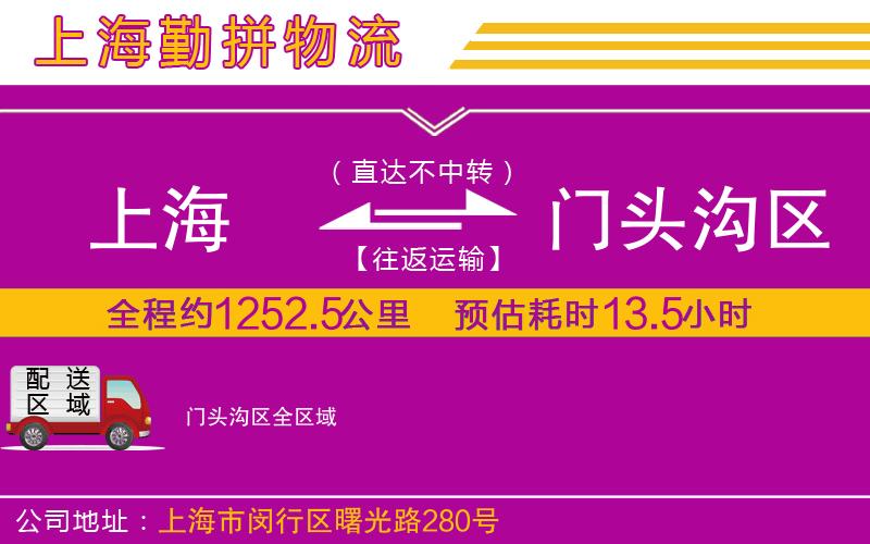 上海到門頭溝區(qū)物流專線 上海到門頭溝區(qū)物流專線