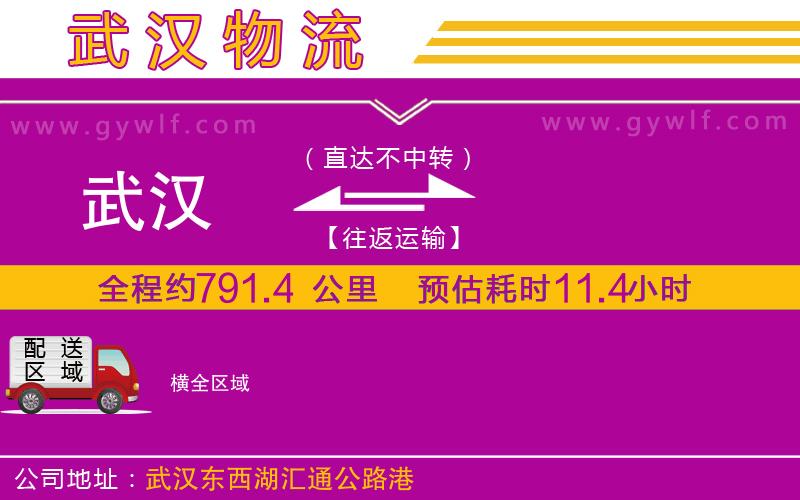 武漢到橫貨運公司 武漢到橫貨運公司