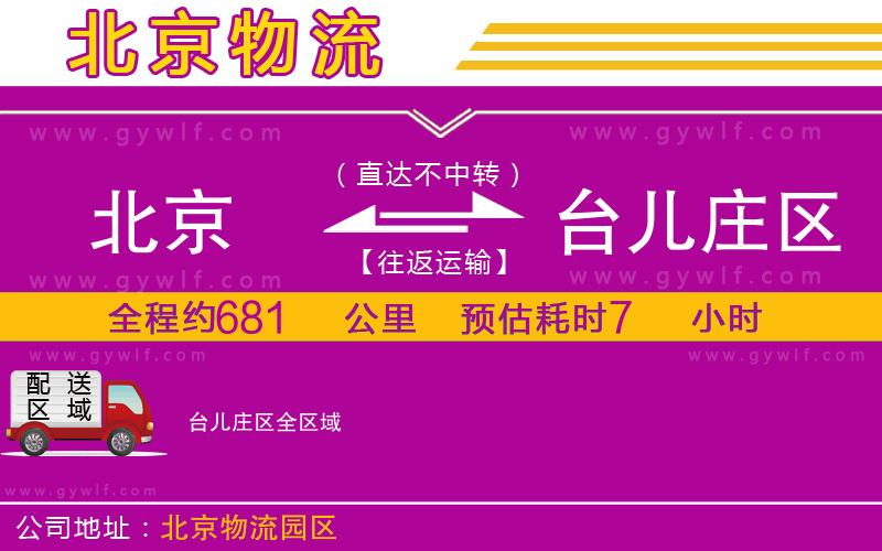 北京到臺(tái)兒莊區(qū)物流公司 北京到臺(tái)兒莊區(qū)物流公司