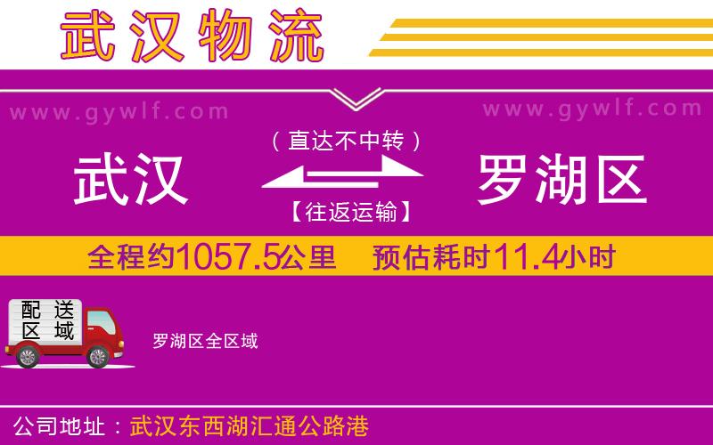 武漢到羅湖區(qū)物流專(zhuān)線 武漢到羅湖區(qū)物流專(zhuān)線