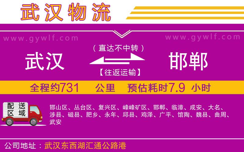 武漢到邯鄲物流專線 武漢到邯鄲物流專線