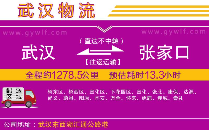 武漢到張家口物流專線 武漢到張家口物流專線