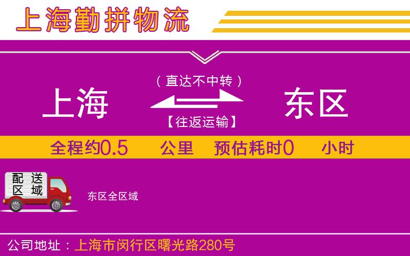 上海到東區(qū)貨運(yùn)公司 上海到東區(qū)貨運(yùn)公司
