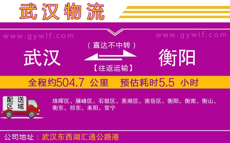 武漢到衡陽物流專線 武漢到衡陽物流專線