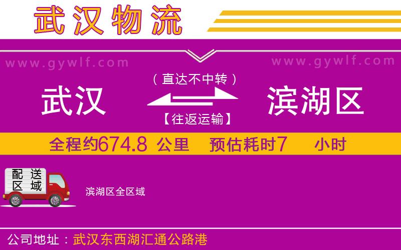 武漢到濱湖區(qū)貨運公司 武漢到濱湖區(qū)貨運公司