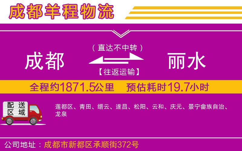 成都至麗水貨運(yùn)公司 成都至麗水貨運(yùn)公司