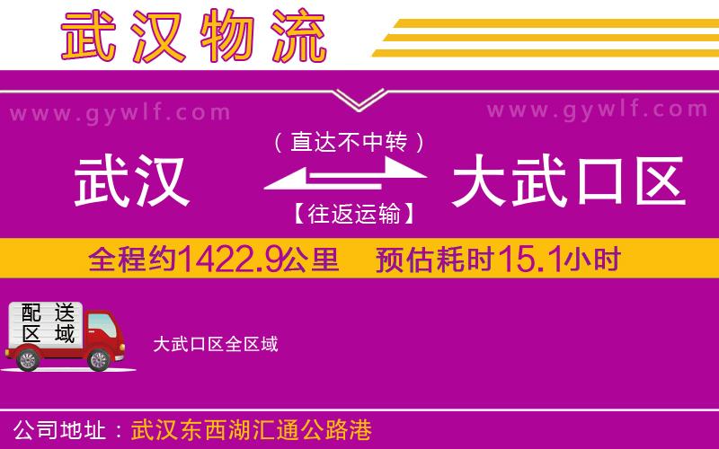 武漢到大武口區(qū)貨運(yùn)公司 武漢到大武口區(qū)貨運(yùn)公司
