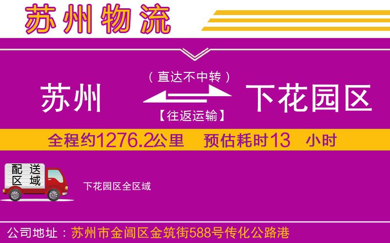 蘇州到下花園區(qū)物流專線 蘇州到下花園區(qū)物流專線