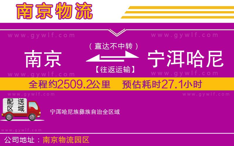 南京到寧洱哈尼族彝族自治物流公司 南京到寧洱哈尼族彝族自治物流公司