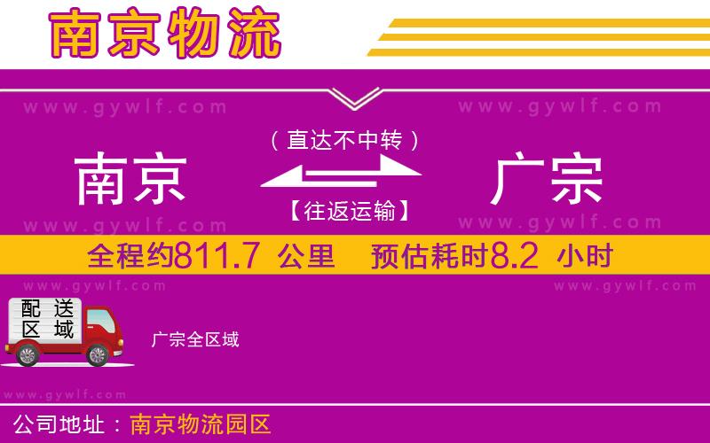 南京到廣宗物流公司 南京到廣宗物流公司
