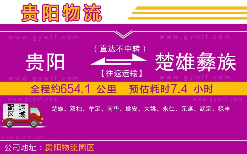 貴陽到楚雄彝族自治州物流公司 貴陽到楚雄彝族自治州物流公司