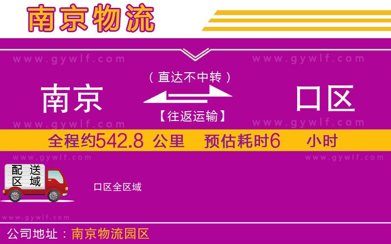 南京到硚口區(qū)物流公司 南京到硚口區(qū)物流公司