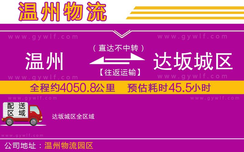 溫州到達坂城區(qū)物流公司 溫州到達坂城區(qū)物流公司