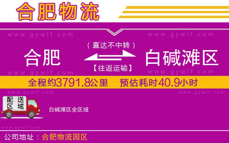 合肥到白堿灘區(qū)物流公司 合肥到白堿灘區(qū)物流公司