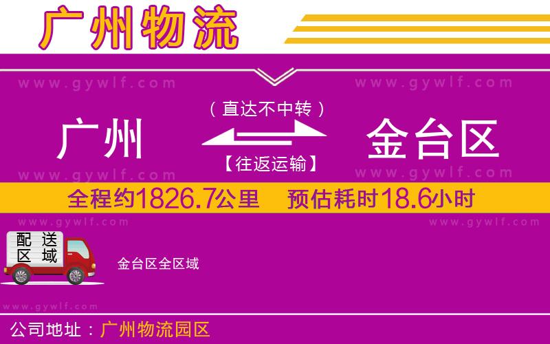 廣州到金臺區(qū)物流公司 廣州到金臺區(qū)物流公司