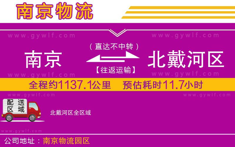 南京到北戴河區(qū)物流公司 南京到北戴河區(qū)物流公司