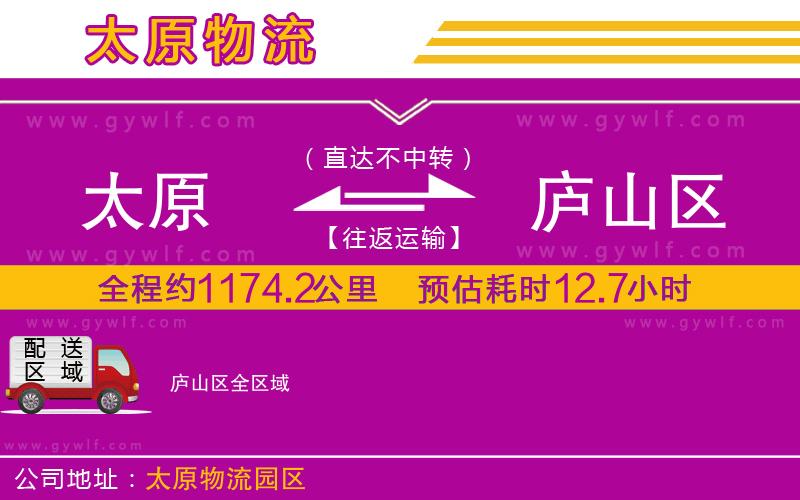 太原到廬山區(qū)物流公司 太原到廬山區(qū)物流公司