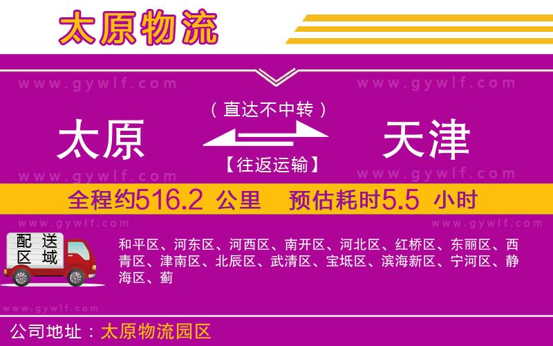太原到天津物流公司 太原到天津物流公司
