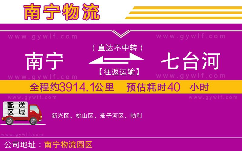南寧到七臺(tái)河物流公司 南寧到七臺(tái)河物流公司
