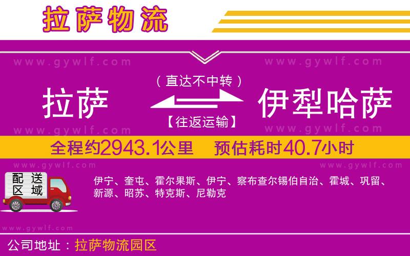 拉薩到伊犁哈薩克自治州物流公司 拉薩到伊犁哈薩克自治州物流公司