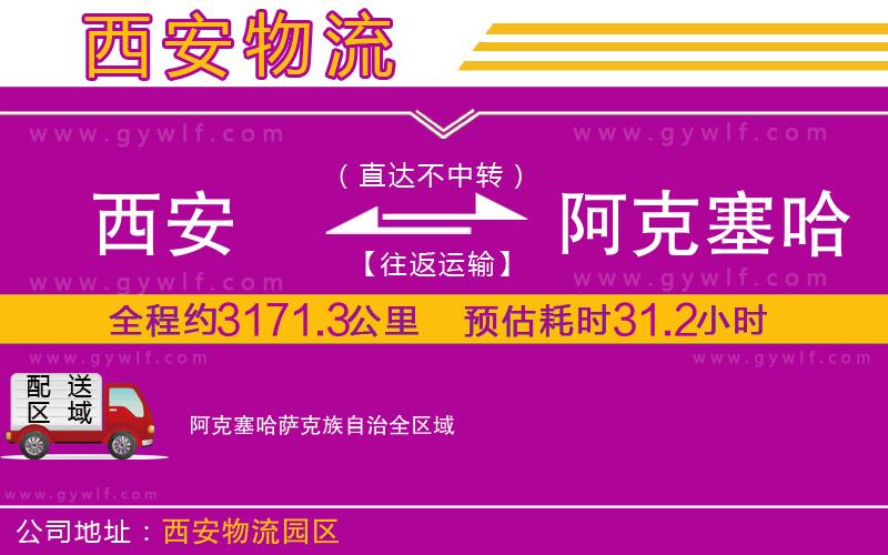 西安到阿克塞哈薩克族自治物流公司 西安到阿克塞哈薩克族自治物流公司