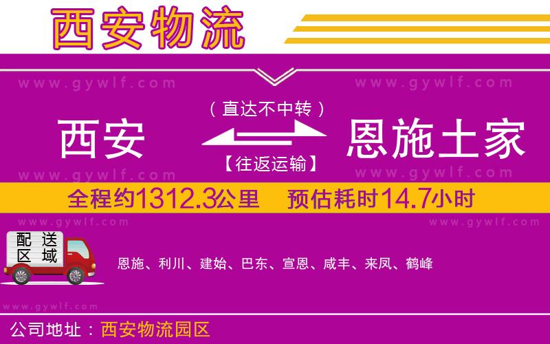 西安到恩施土家族苗族自治州物流公司 西安到恩施土家族苗族自治州物流公司
