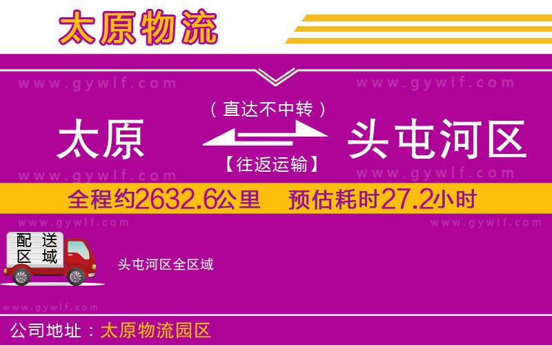 太原到頭屯河區(qū)物流公司 太原到頭屯河區(qū)物流公司