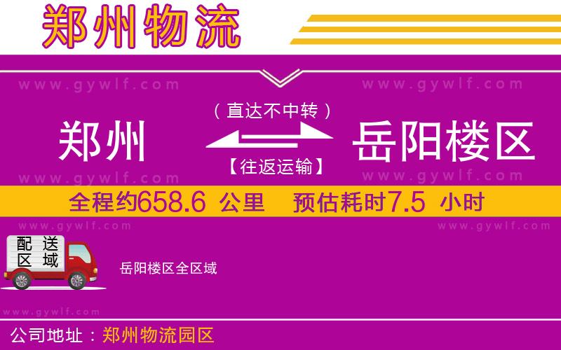 鄭州到岳陽(yáng)樓區(qū)物流公司 鄭州到岳陽(yáng)樓區(qū)物流公司