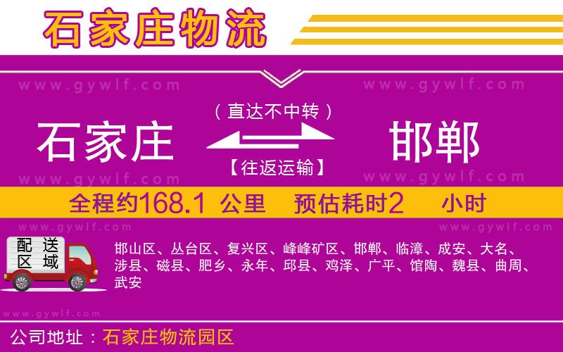 石家莊到邯鄲物流公司 石家莊到邯鄲物流公司