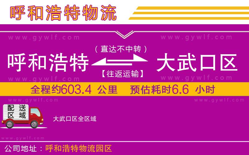 呼和浩特到大武口區(qū)物流公司 呼和浩特到大武口區(qū)物流公司