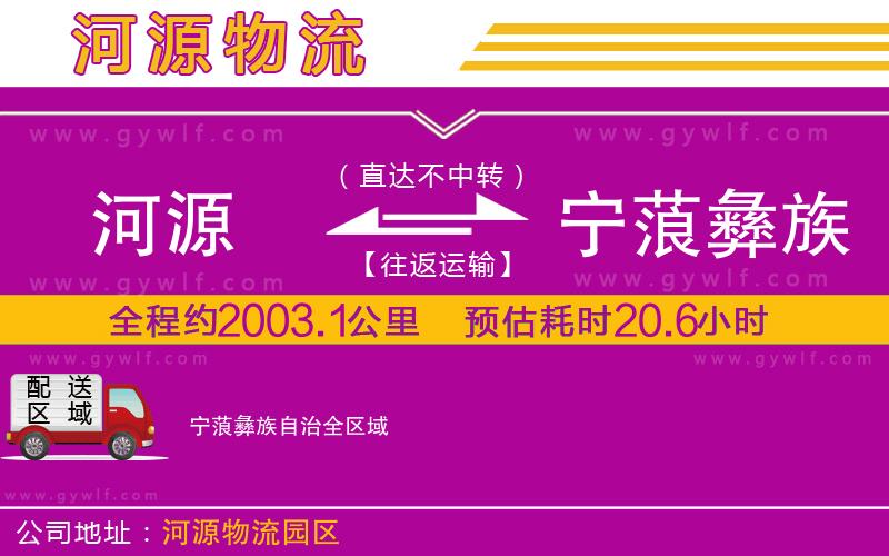 河源到寧蒗彝族自治物流公司 河源到寧蒗彝族自治物流公司
