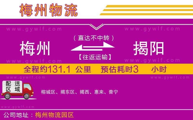 梅州到揭陽物流公司 梅州到揭陽物流公司