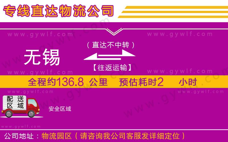 無錫到安物流公司 無錫到安物流公司