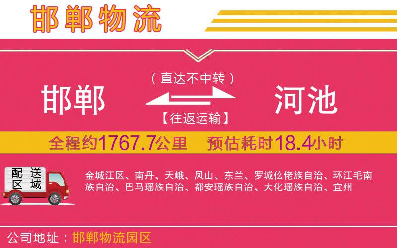 邯鄲到河池物流公司 邯鄲到河池物流公司