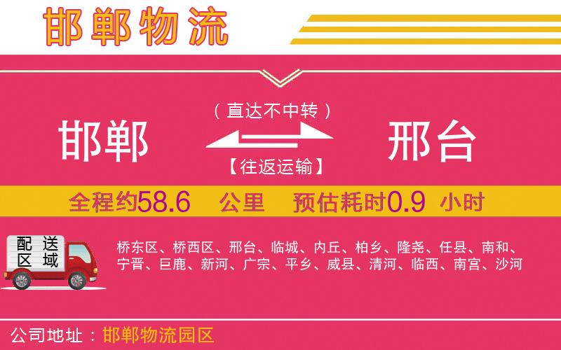 邯鄲到邢臺物流公司 邯鄲到邢臺物流公司