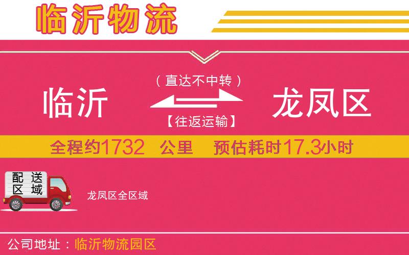 臨沂到龍鳳區(qū)物流公司 臨沂到龍鳳區(qū)物流公司
