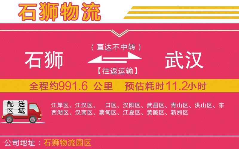 石獅到武漢物流公司 石獅到武漢物流公司