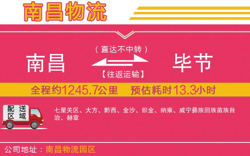 南昌到畢節(jié)物流公司 南昌到畢節(jié)物流公司