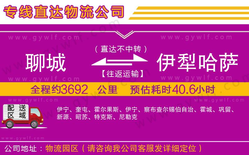 聊城到伊犁哈薩克自治州物流公司 聊城到伊犁哈薩克自治州物流公司