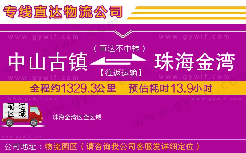 中山古鎮(zhèn)到珠海金灣區(qū)物流公司 中山古鎮(zhèn)到珠海金灣區(qū)物流公司