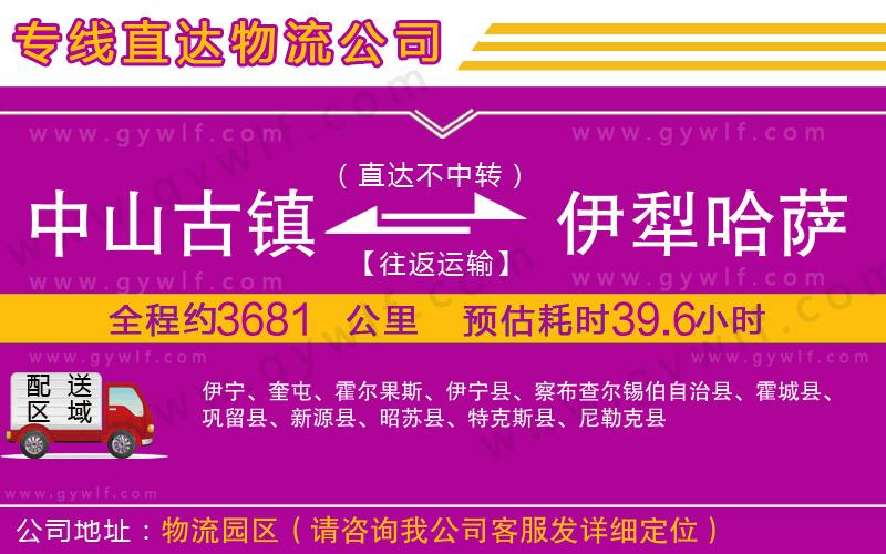 中山古鎮(zhèn)到伊犁哈薩克自治州物流公司 中山古鎮(zhèn)到伊犁哈薩克自治州物流公司