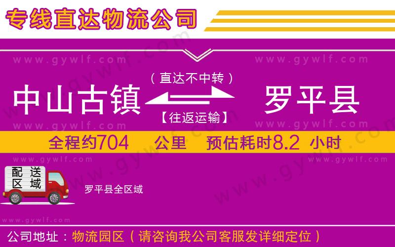 中山古鎮(zhèn)到羅平縣物流公司 中山古鎮(zhèn)到羅平縣物流公司